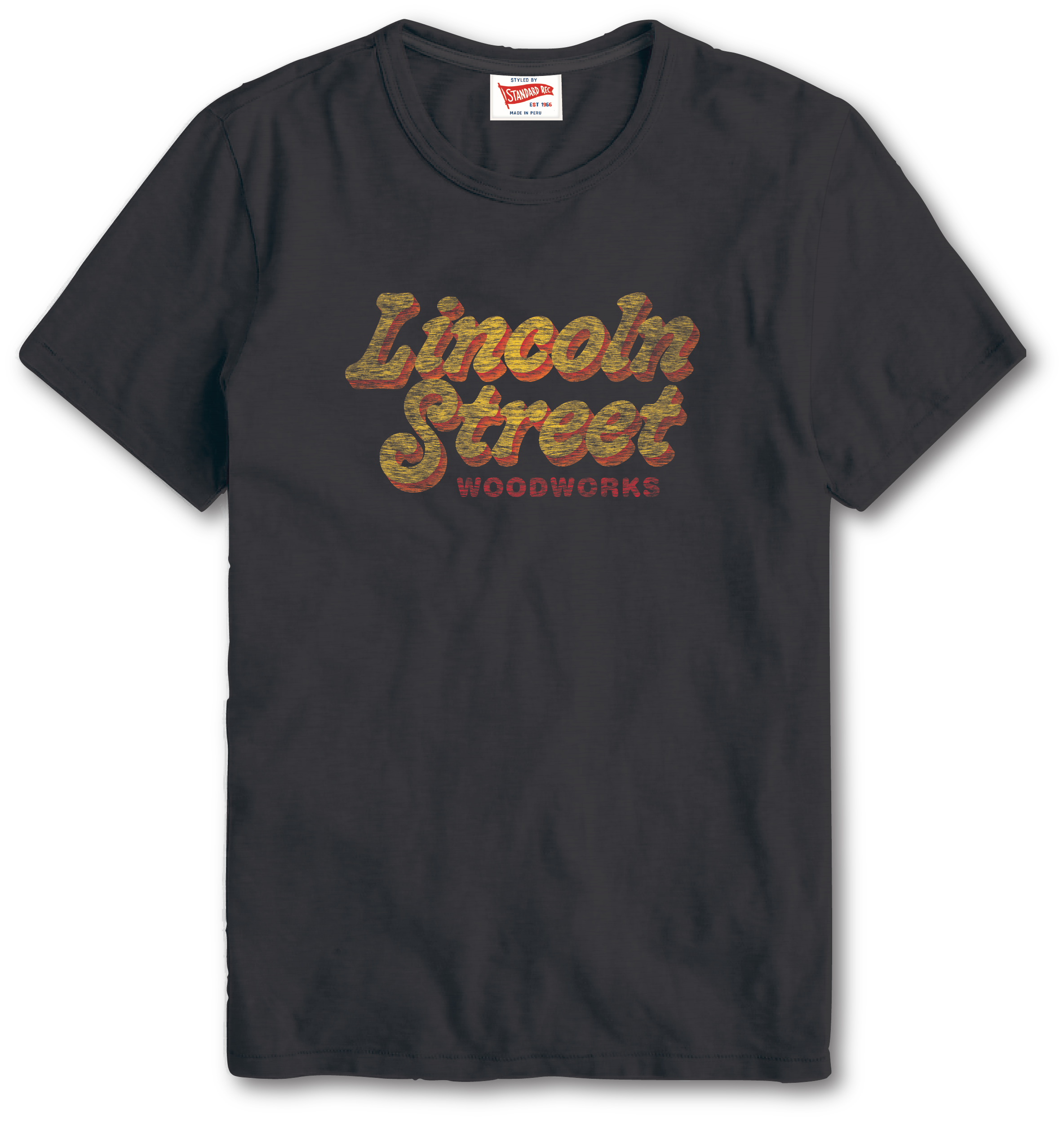 Limited Edition Black Lincoln St. Tee Shirt