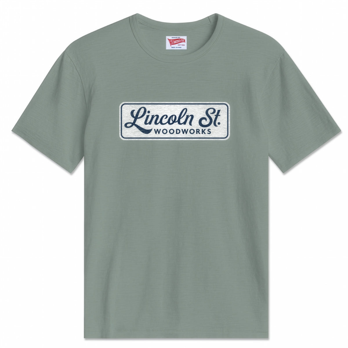 Limited Edition Sage Green Lincoln St. T-Shirt