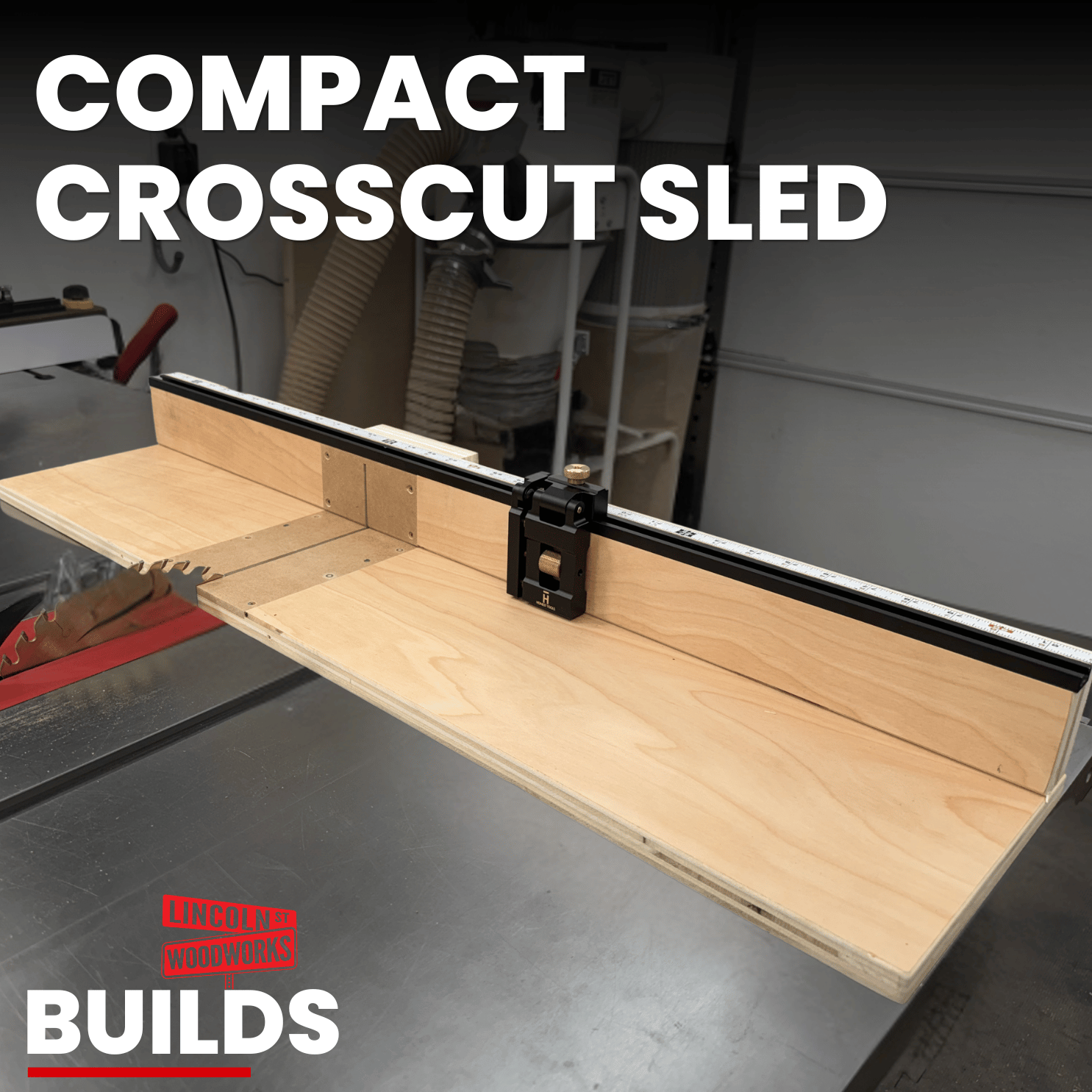 Compact Crosscut Sled Build